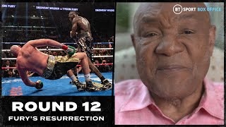 Former heavyweight champion of the world, george foreman, recalls
first fight between wilder and fury how it stacks up with great bouts
past., watch full #round12: ...