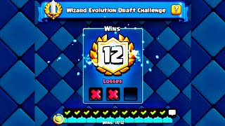 12-2 WIZARD EVOLUTION DRAFT CHALLENGE🔥
