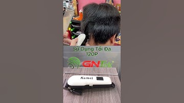 Tông đơ cắt tóc KEMEI KM-809A  hãy thử trải nghiệm ngay hôm nay  #gntek #gntek_vietnam