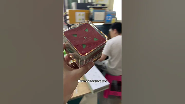 From laser cut to tear — reveal this 3D Christmas tree memo pad 🎄 #shorts