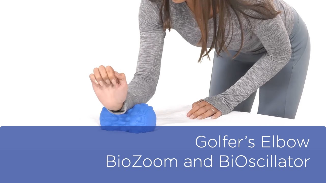 Golfers Elbow relief with the BioZoom and Bioscillator - YouTube