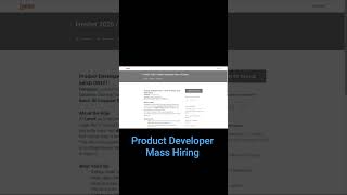 Lunel Hiring 2026 | Product Developer Intern | Freshers | Any Degree | Apply Now