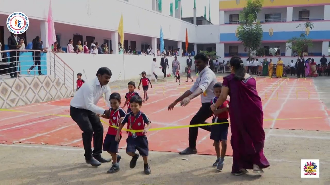 JKG Boys 40 Mt Hurdles 1st Round | KG Sports Day – Tiny Titans 🏃‍♂️🏁 | Agasthiya Vidyalaya CBSE