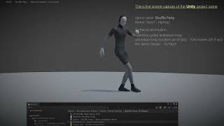 Unity - ' Shuffle Party  ' - dance animation  (#Unity adapted version)