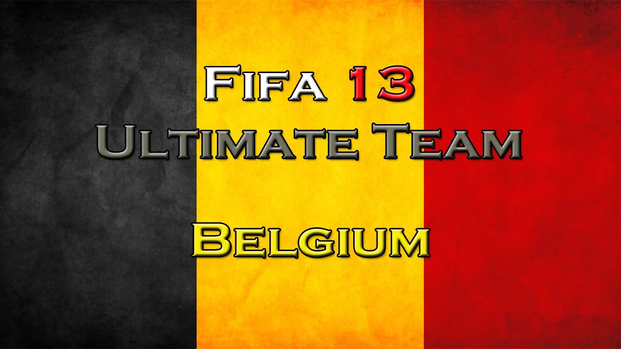 Fifa 13 Ultimate Team Squad Builder || Best Belgium Team