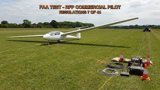 FAA TEST - RFP COMMERCIAL PILOT - REGULATIONS Q5055, Q5033, Q5034, Q5127, Q5044 (7-44)