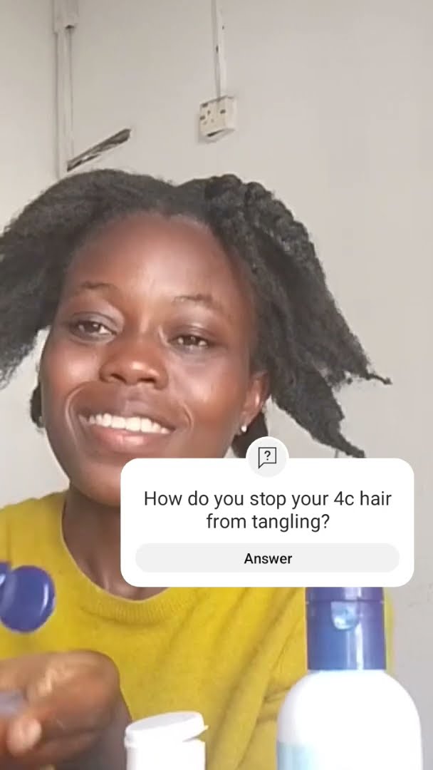 how-to-stop-your-4c-hair-from-tangling-youtube