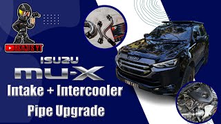 2021 ISUZU MUX LST | Intake Pipe + Intercooler Pipes Upgrade Install Video