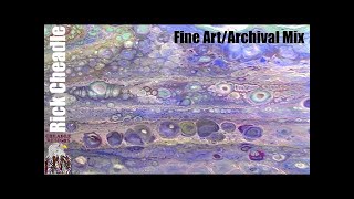 154 Liquitex Pouring Medium/Archival Mix Fluid Art Paint Pouring on Easy Flow Panel YouTube