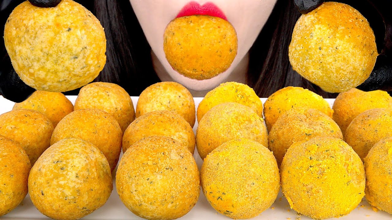 ASMR CHEESE BALLS 카이막치즈볼 먹방 MUKBANG EATING SOUNDS 咀嚼音 チーズボール | ZOEY ASMR