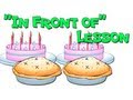 "In Front of" - Prepositions Lesson for Early Childhood Teachers