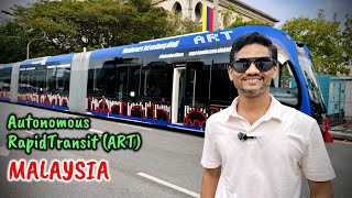 Malaysia's First-Ever Trackless Tram In Putrajaya II Autonomous Rapid Transit (ART) Trial Run II