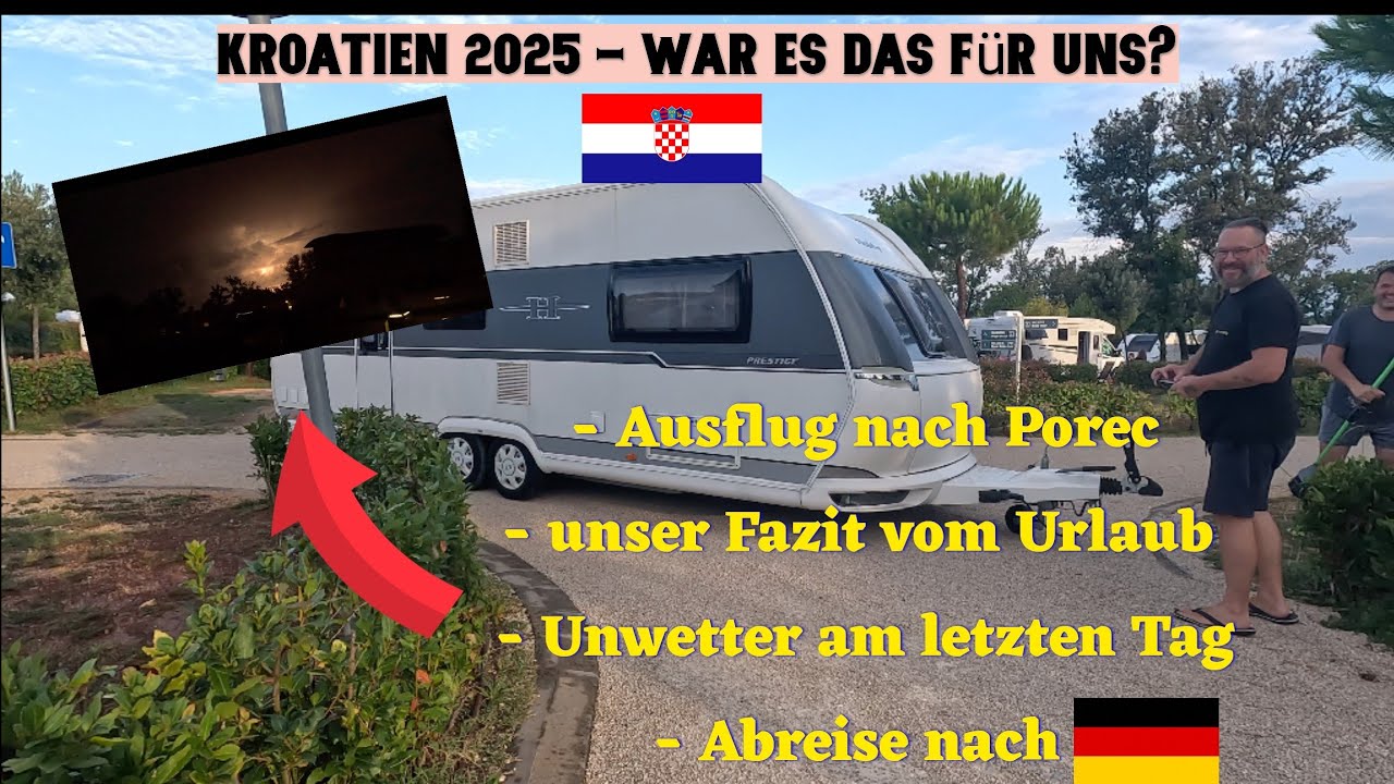 Kroatien August 2025 - war es das für uns? Fazit und Kosten - Istra Premium Camping