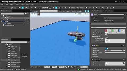 Part06_AI Collider Spaceship_Tutorial_ScriptCanvas_Lumberyard 1.25