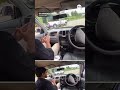 Remote-controlled car slams into police van during demonstration