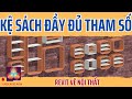 CÁCH VẼ KỆ SÁCH ĐẦY ĐỦ THAM SỐ TRONG REVIT NHANH NHẤT