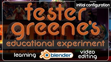 blender as a video editor - step one initial configuration