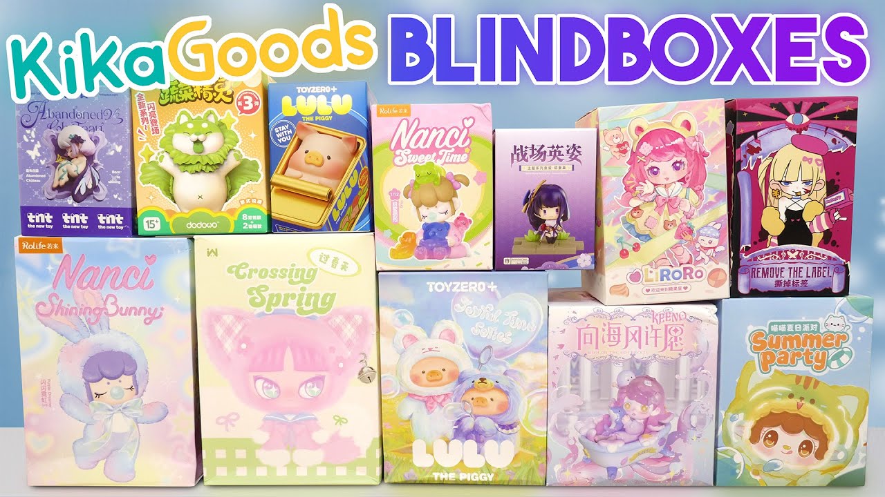 Random Blind Boxes from KIKAGOODS!