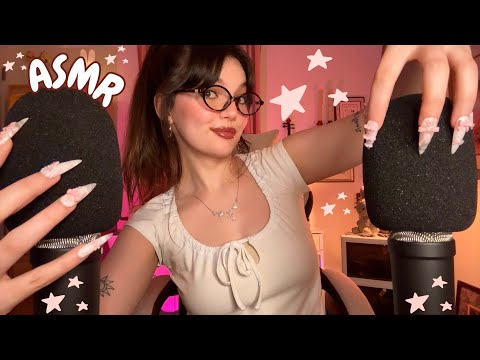ASMR Giving You The Shiveries (Ear to Ear Whispers, Mic Scratching, Hand Movements and More!)