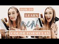 Why you should SWATCH Hair Color Formulas & How to Learn a New Color Line | Gray & Silver Haircolor