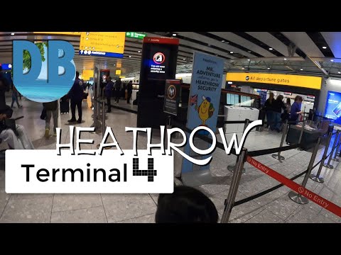 Video: Koje avio kompanije lete sa terminala 4 Heathrow?