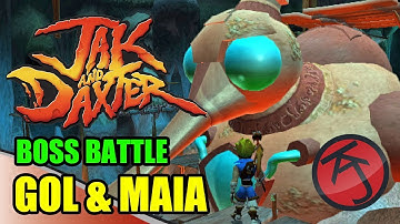 Jak and Daxter - BOSS BATTLE: JAK VS GOL AND MAIA