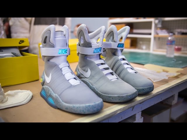 Back the Future 2 Air Mag Replicas! - YouTube