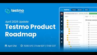 Testmo Product Roadmap - April 2026 update