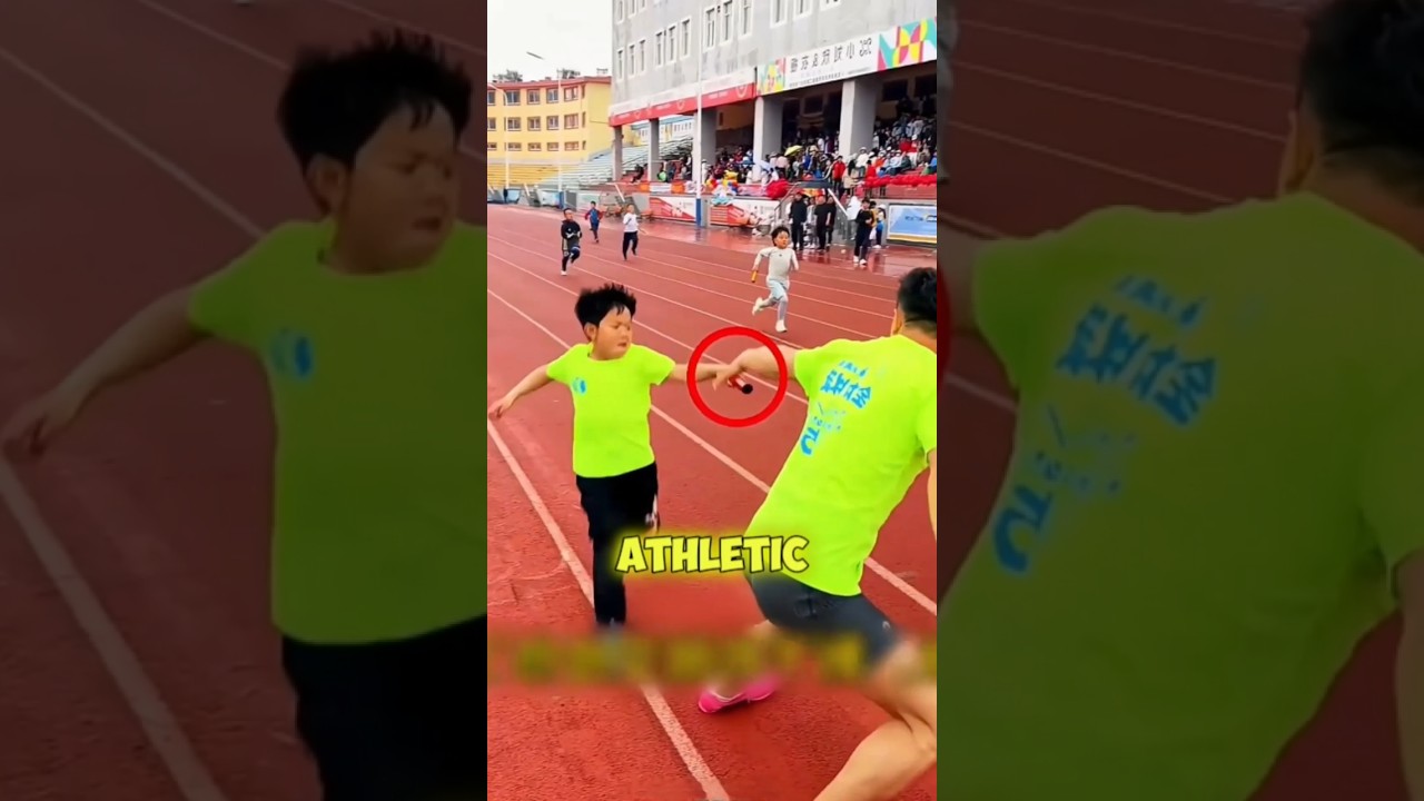 When your dad is an athlete 