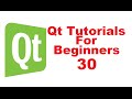 Qt Tutorials For Beginners 30 - QColorDialog