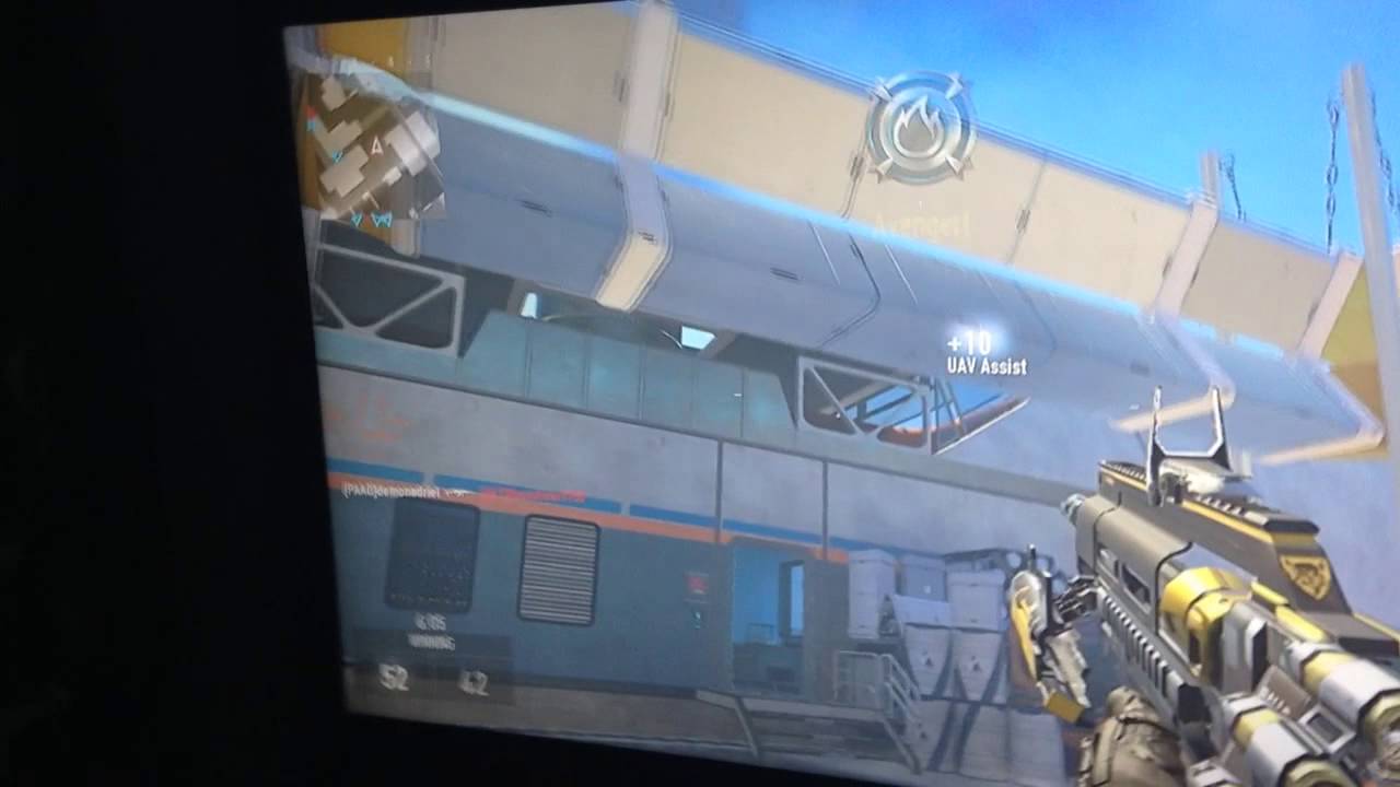 Advanced warfare / using the Ohm DLC gun