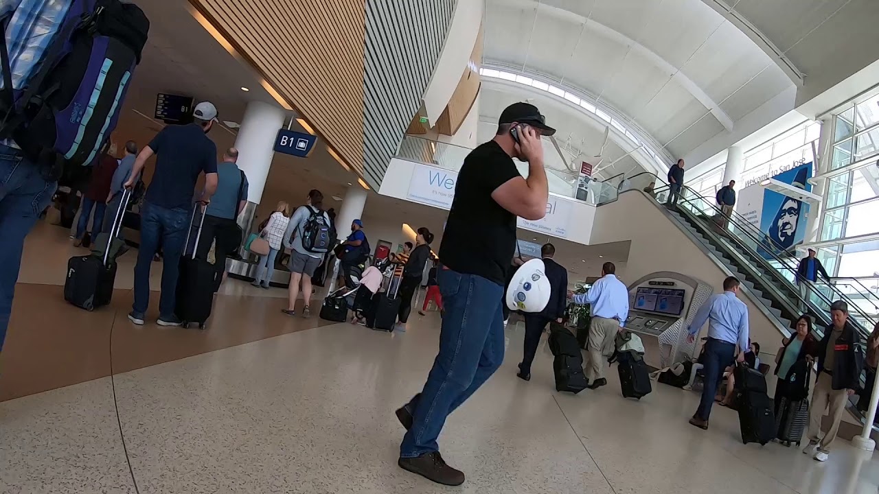 San Jose International Airport Complete Tour (SJC) Departure And