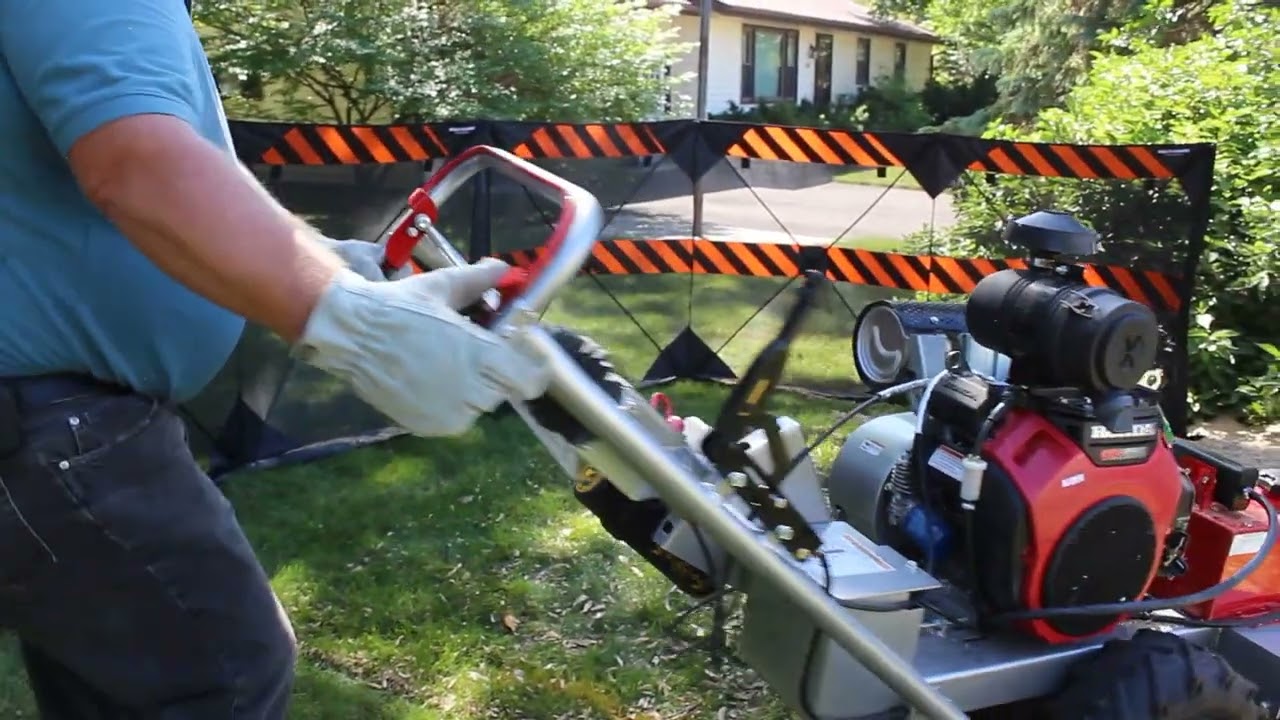 Dosko Stump Grinder | Hydrostatic Self-Propelled | Honda GX630 Electric Start | 691SP-20HE