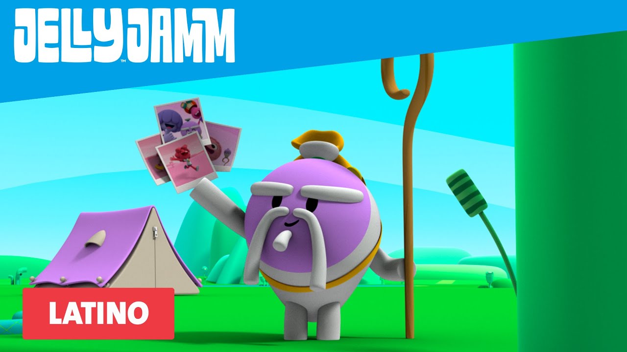 Caricaturas Infantiles. Jelly Jamm Latino. Abuelo Ayudante (T02 - Ep69)
