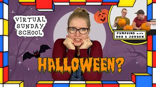 Halloween: Our God is BIGGER - Rob & Jordan Epic Pumpkin Carving (Virtual Sunday School)