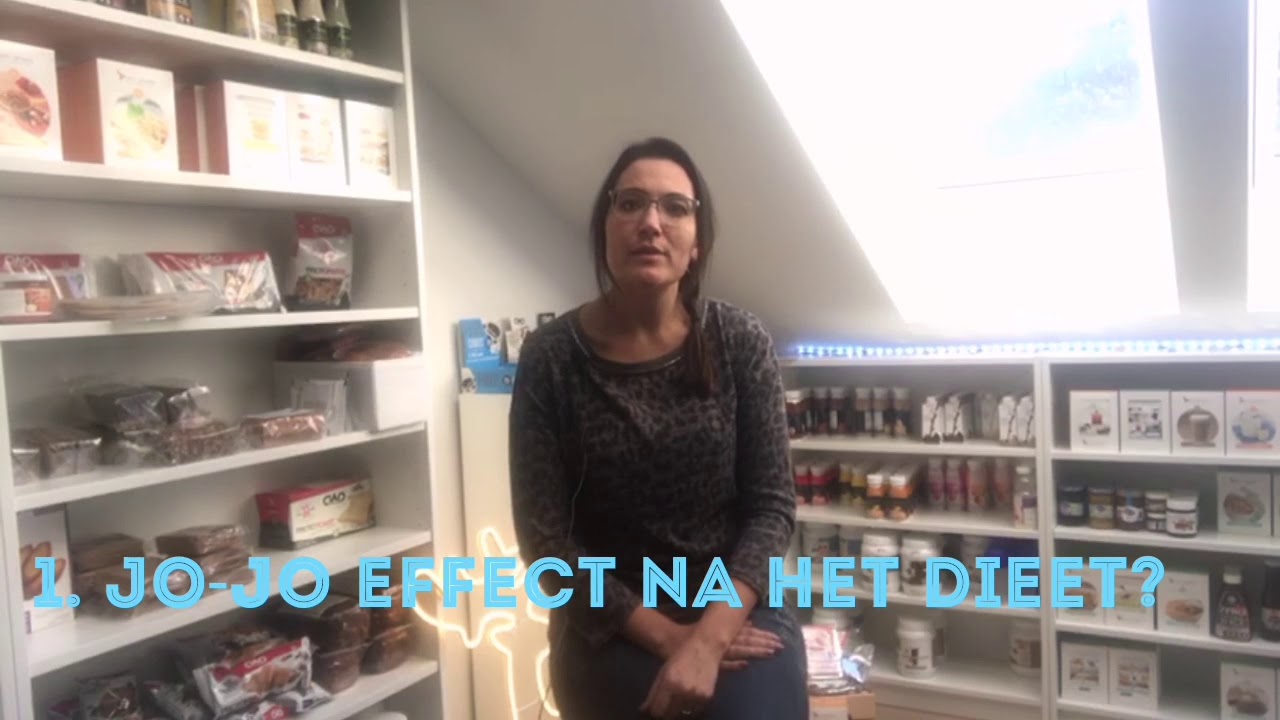 Dieitiste Jessica over het bekende jo-jo effect na een dieet .