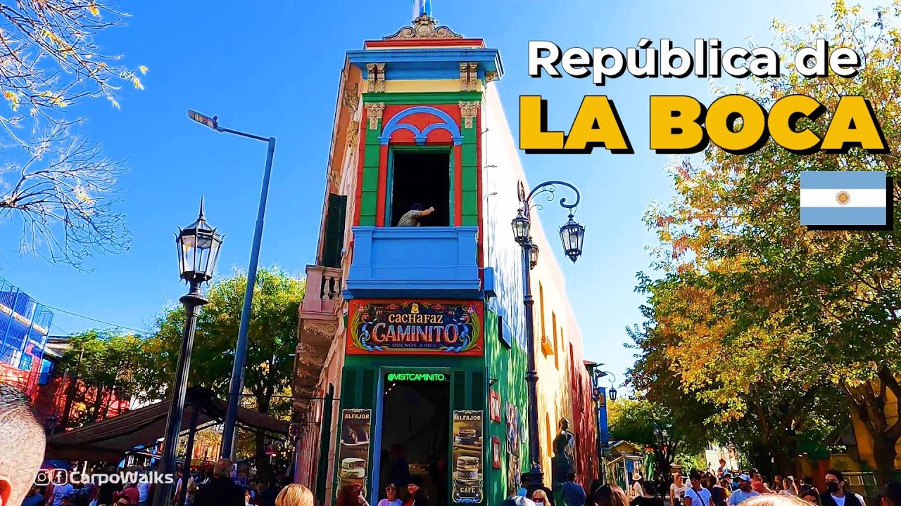BARRIO de LA BOCA y sus CONVENTILLOS (Walking Tour) BUENOS AIRES