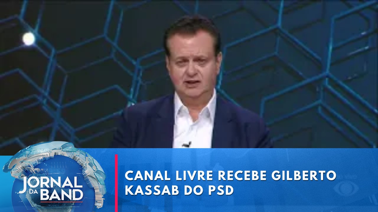 Canal Livre: Gilberto Kassab fala sobre escolha de candidato à presidência do PSD | Jornal da Band