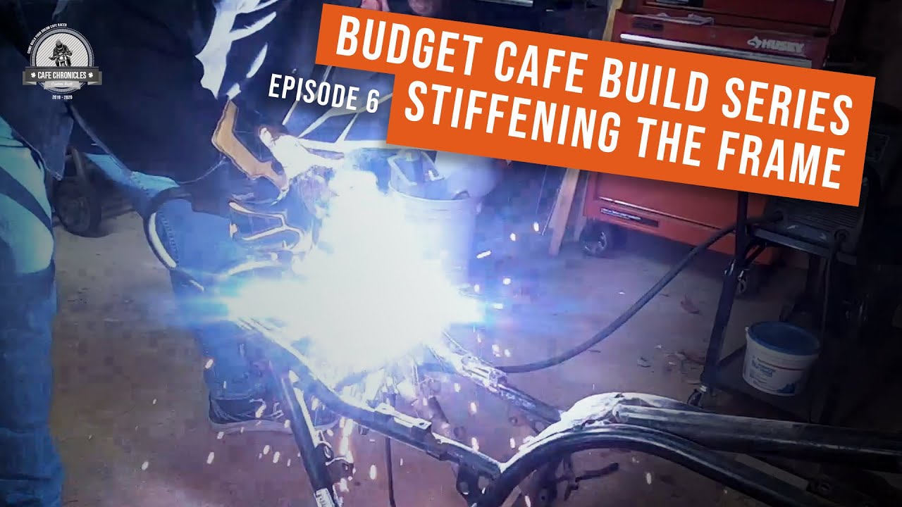 Budget Cafe Build E06: Stiffening up the frame - YouTube