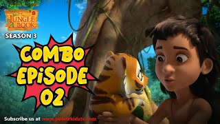 Jungle Book Season 3 | COMBO EPISODE 2 | जंगल बुक हिंदी   नया एपिसोड@PowerKidstv​