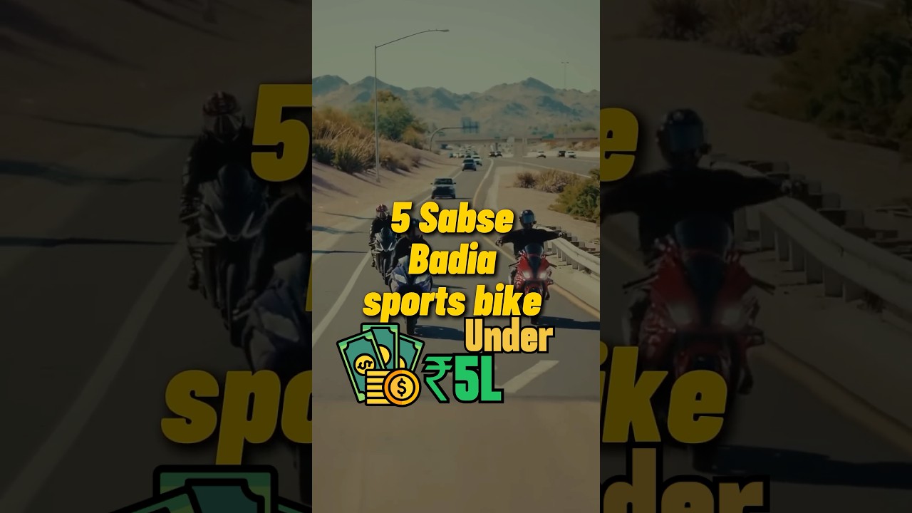 Top 5 sports bike under 5 lakh🔥