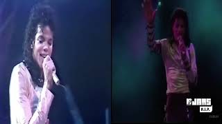 Michael Jackson Rock with You Brisbane 1987 vs Kansas 1988