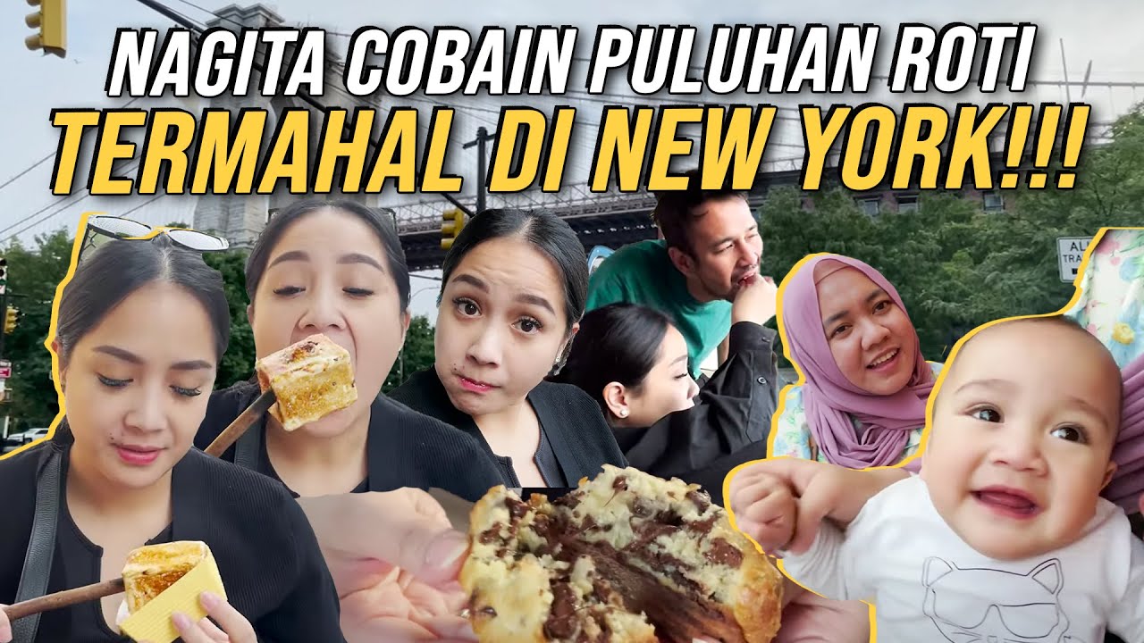 NGILEEER!!! NAGITA KABUR SENDIRIAN DEMI BELI ROTI TERENAK SE- NEW YORK!!!