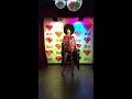 Brooke Lynn Hytes performing Demi Lovato - Sorry Not Sorry (live LSFYL afro reveal!)