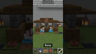 how to build a double dog house in Minecraft #minecraft #shortsfeed #shortvideo
