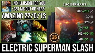 Max Attack Speed Omnislash is Freaking OP [Juggernaut] Unreal Damage Deleted Naga illusions - DotA 2