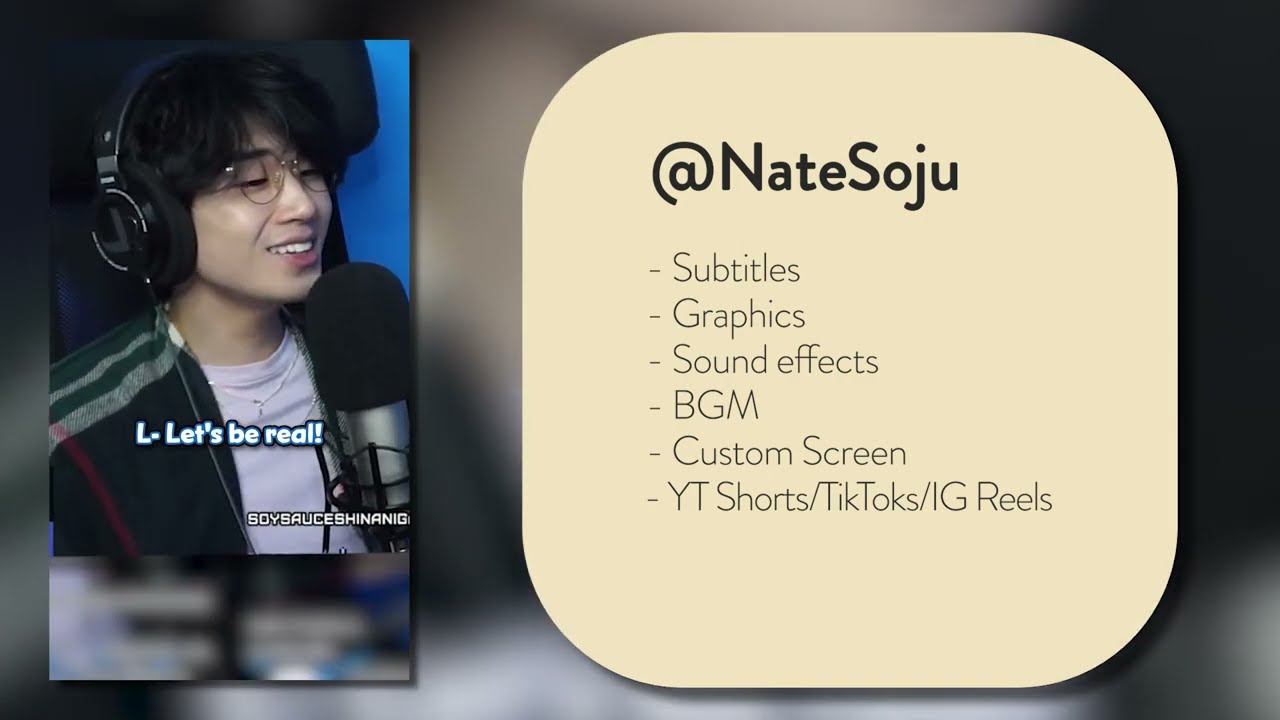 Social Media Editing Reel