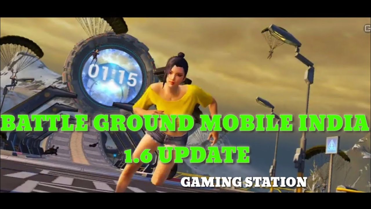 Bgmi 1.6 Update Here | Battlegrounds Mobile India 1.6 Update Leaks And Gameplay | Pubg 1.6 Update