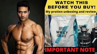 My Protien Impact Whey Isolate Review Myprotein Ka Protein Kaisa Hai?