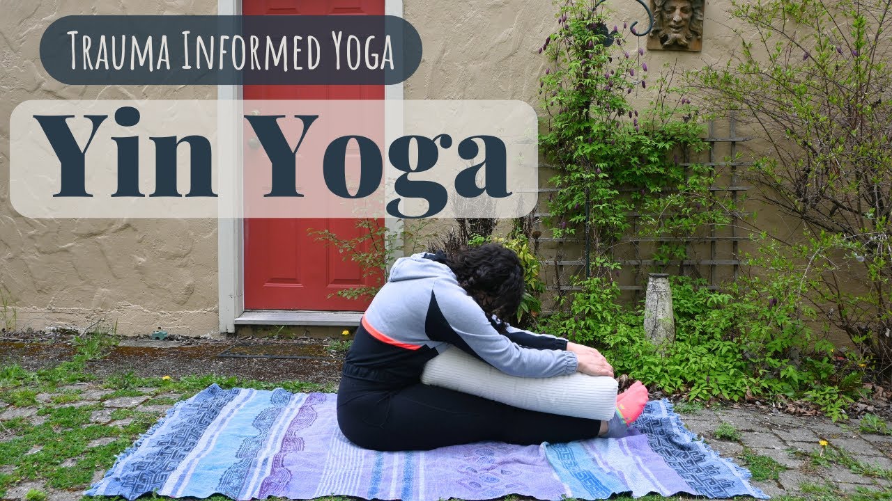 5 Minute Yin Yoga | Trauma Informed Yoga - YouTube